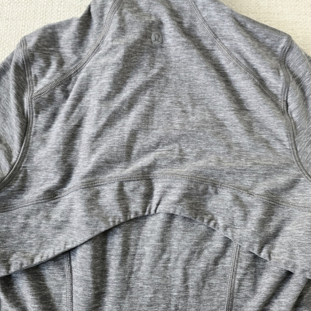 Lululemon Define Pullover Heathered Slate Gray (First Release) Half Zip Size 4 - Picture 14 of 16